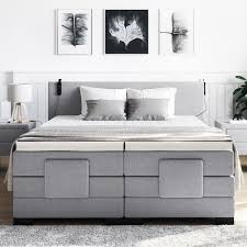 Boxspringbett Erik 180x200 Cm Mit Motor Bettkasten Boxspringbett Boxspringbett Mit Bettkasten Bettkasten