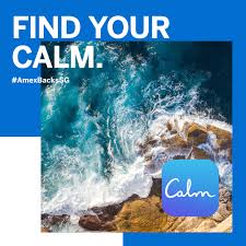 Let's talk about it!#calmapp #americanexpress. Calm Is The 1 App For Sleep Meditation American Express Facebook