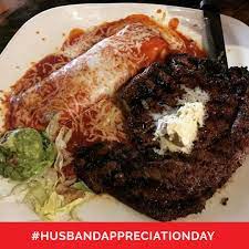 Today Is Husbandappreciationday Why Not Get Him Something He Has Been Wanting All Week Order Now From Our Atascadero Seafood Dishes Food Enchiladas De Mole