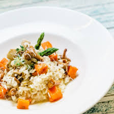 Risotto De Poulet Aux Champignons Et Patate Douce Recette Poulet Aux Champignons Risotto Poulet Recette De Plat