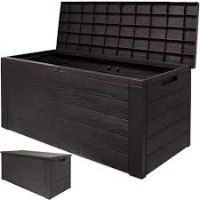 Coffre De Rangement Effet Bois 120x46x57cm Avec Couvercle Rabattable Stockage Jardin Achat Vente Coffre De Jardin Coffre De Rangement Effet Bois Cdiscount
