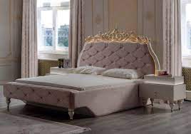The baroque was a movement that exhibited tremendous themes as monumental spectacles: Casa Padrino Luxury Baroque Double Bed Pink Cream Gold 204 X 233 X H 149 Cm Noble Solid Wood Bed With Headboard Magnificent Bedroom Furniture In Baroque Style