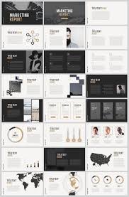 Marketing Report Kostenlos Powerpoint Powerpoint Marketing Report Kosten Powerpoint Presentation Design Powerpoint Design Templates Presentation Design Layout