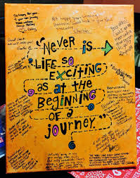 For example, maybe you will see your friend later today or tomorrow, but sometime in the very near future. Goodbye Gift For Coworkers I Painted The Canvas Then Wrote Quote Over It To Encourage My Friend Who Farewell Cards Goodbye Gifts For Coworkers Goodbye Gifts