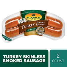In 2015, the world health organization found that processed meats such as bacon and sausage were known. Eckrich Skinless Turkey Smoked Sausage 13 Oz Walmart Com Walmart Com