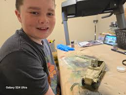 Scale Model Building by a 12-year-old