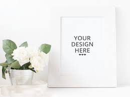 Pin By Efrat Dalton On Psd Mockups Frame Mockups White Photo Frames White Picture Frames