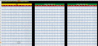 Running Pace Chart Excel Bedowntowndaytona Com