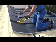 Doppelfalz Blechdach Youtube Blechdach Dach Haus Mit Garage