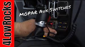 Jeep has been in existence since 1940 when the first ever model was released. Mopar Aux Switches For The Jeep Wrangler Jl Youtube