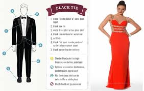 Black Tie Black Tie Dress Code Dress Code For Women Black Tie Dress