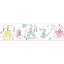 Check spelling or type a new query. York Wallcoverings Disney Princess Pretty Elegant 15 L X 9 W Wallpaper Border Wayfair
