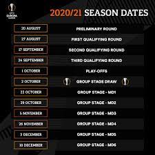 Europa league 2020/2021 latest results, europa league 2020/2021 current season's scores. Here S How The 2020 21 Uel Season Uefa Europa League Facebook