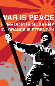 Ingsoc War Is Peace Freedom Is Slavery Ignorance Is Strength War Is Peace Freedom Is Slavery Ignorance Is Strength This Is The Party Slogan In A Way The Slogan Itself Is Repres Ingsoc Party Slogans Classroom Pictures