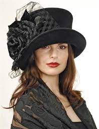 Steampunk Costume Essentials For Women Louise Green Madame Hatter Top Hat 449 95 At Vintagedancer Com Hatsforwom Beautiful Hats Top Hats For Women Derby Hats