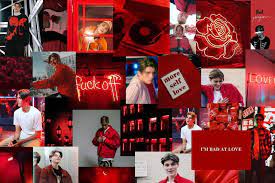 Maybe you would like to learn more about one of these? Neon Red Aesthetic Collage Wallpaper Novocom Top