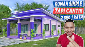 Umumnya model rumah minimalis semi modern ini mengikuti desain yang sudah banyak digunakan di perumahan kelas. Design Rumah Simple Tapi Cantik 2 Bilik 1 Bilik Air 19 X36 Feet Youtube