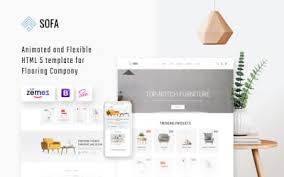 To provide children and families with furniture and other household items such as a table to eat and study at, a sofa for the family to gather on and a dresser to put their things in. Furniture Bootstrap 4 Templates Templatemonster