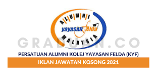 Maklumat iklan penawaran kerjaya ini adalah seperti tajuk di atas. Permohonan Jawatan Kosong Persatuan Alumni Kolej Yayasan Felda Kyf Portal Kerja Kosong Graduan