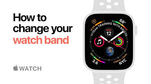 Apple Watch Series 4 How To Change Your Watch Band Apple Youtube Apple Watch Watch Bands Apple Watch Series