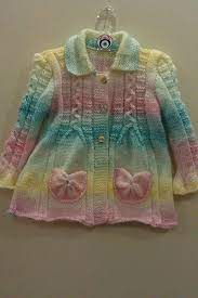 El Orgusu Kiz Cocuk Hirka Baby Sweater Patterns Crochet Baby Dress Crochet Baby Jacket