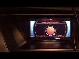 How To Enable Automatic Folding Mirrors In Audi Mmi 3g A1 A4 A5 A6 A7 A8 Q3 Q5 Q7 Youtube Audi Cool Stuff Audi Q7