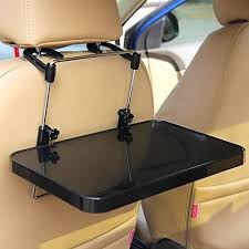 Zonstyle New Multi Functional Car Vehicle Seat Portable Foldable Car Seat Back Pc Mount Tray Black Table Laptop Notebook Desk Table Car Dining Food Drink Desk Cup Holder Folding Computer Desk Shoe