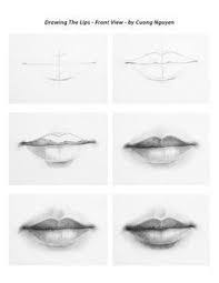 Image Result For Step By Step Lip Drawing Tutorial Lips Drawing Drawing People Drawings