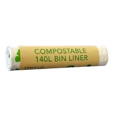 Caddy bin liners for food waste pedal bin liners for kitchen bins in various sizes wheelie bin liners for wheelie bins. 140l Compostable Wheelie Bin Liners Ecobags Rubbish Bags Insinc Products Ltd