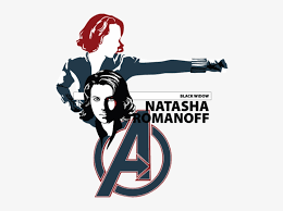 The logo for kennywood's 2012 addition, black widow. Black Widow Logo Png Marvel Black Widow Avengers Vector Png Image Transparent Png Free Download On Seekpng