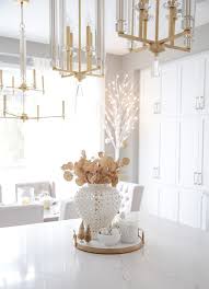 Elegant Gold And White Christmas Kitchen Decor Ideas Christmas Kitchen Decor Gold Tray Decor Decor