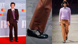 Bad boy style harry edward styles. Harry Styles Debuts The Mary Jane For Men Vogue