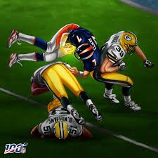 Iconic. 🚁 (via NFL)