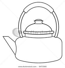 Black And White Line Art Fan Clipart Clip Art Black And White Black And White Teapot Clip Art Health Of Tea Pastas