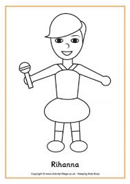 See more ideas about coloring pages, coloring books, coloring pages for kids. Rihanna Printables For Kids