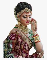 indian bridal makeup hd png