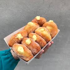 Plate Cafe Bomboloni Vanilla Kastard Rm1 Pcs Facebook