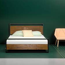 Allewie queen platform bed frame with 4 drawers storage and headboard, diamond stitched button. 18 Best Platform Beds 2021 The Strategist New York Magazine