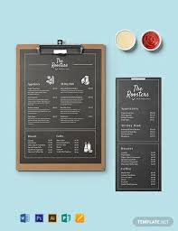 Make your own menu cards & save. How To Make A Chalkboard Menu 18 Templates Free Premium Templates