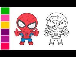 How To Draw Spiderman Homecoming Spiderman Drawing Drawing For Kids Spiderman