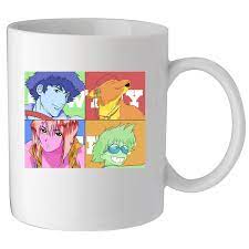 Cowboy Bebop Anime Icons Custom Made Ceramic Coffee Tea Mug Cup White | eBay
