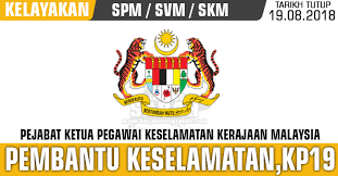 03.buat masa ini, saya menggalas jawatan. Jawatan Kosong Kerajaan 2018 Pembantu Keselamatan Gred Kp19 Jawatan Kosong Terkini Negeri Sabah