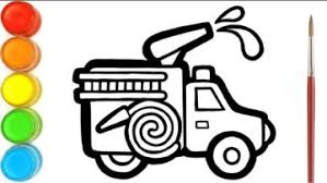 Aneka mewarnai gambar hello kitty. Menggambar Dan Mewarnai Mainan Mobil Pemadam Kebakaran Untuk Anak Anak Ara Plays Art