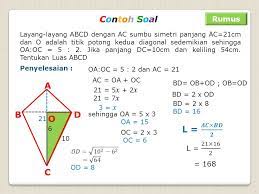 Check spelling or type a new query. Contoh Soal Luas Layang Layang