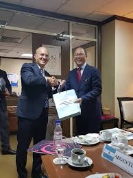 1985, certificate in forest plantation recipient of honours and awards, including: Courtesy Call By His Excellency Manuel Balaguer Salas Ambassador Of Argentina To Malaysia On Yb Datuk Seri Panglima Wilfred Madius Tangau Minister Of Science Technology And Innovation Malaysia Kementerian Sains Teknologi