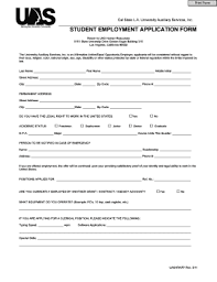 Discover the strength of a superior resume template. Employment Application Form Template Pdf