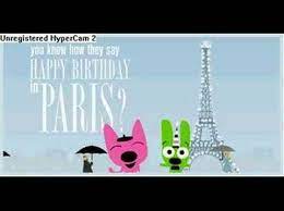 Hoops Yoyo How Do You Say Happy Birthday In France Hoops And Yoyo Birthday Songs Happy Birthday
