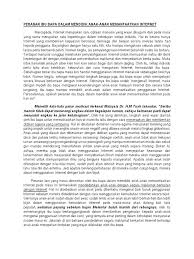 Contoh cerita deskriptif dalam bahasa inggris? Karangan Spm Peranan Ibu Bapa Dalam Mendidik Anak Anak Memanfaatkan Internet