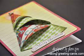 An easy way to make beautiful christmas one of the 5 pointed origami stars is folded from scan of a dictionary page and the others are reader mel hurst made these gorgeous tiny stars to decorate christmas cards and presents. Bright Origami Christmas Tree Card Template And Instuctions Provided