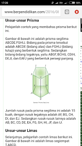 We did not find results for: Tolong Bantu Saya Sebutkan Unsur Unsur Dari Bangun Ruang Prisma Segi Lima Terima Kasih Brainly Co Id
